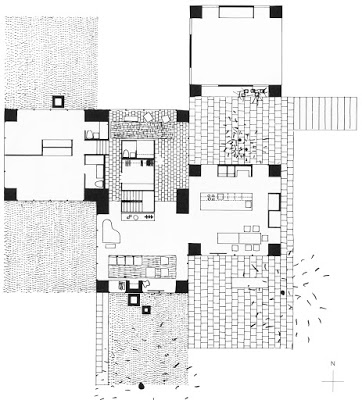 LOUIS KAHN, Adler house, 1954-1955, imagen Kahn Complete Works, Brickhauser
